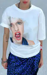 JSP MAJICA REPRINT WHITE - Слика 5