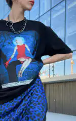 JSP MAJICA REPRINT BLACK - Слика 8