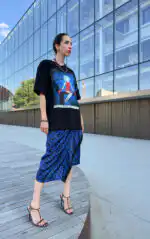 JSP MAJICA REPRINT BLACK - Слика 6