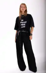 JSP ŠIROKE WO-MAN PANTALONE - Slika 3