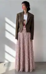 JSP LIGHT ROSE SUKNJA - Слика 3