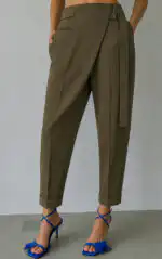 JSP ASYMMETRIC PANTS